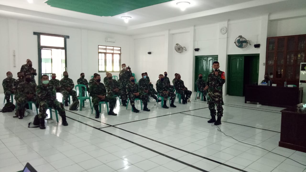 Kodim 0717/Purwodadi Menggelar Binsiap Apwil dan Puanter